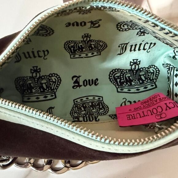 SOLD Y2K Vintage “I Love Juicy “ Brown Barrel Bag - Picture 7 of 8